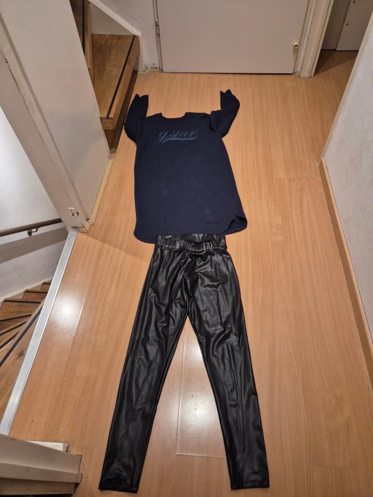 G-Star jurk en Only legging, maat S, Maat 38/40 (M), Blauw, Ophalen of Verzenden, Zo goed als nieuw