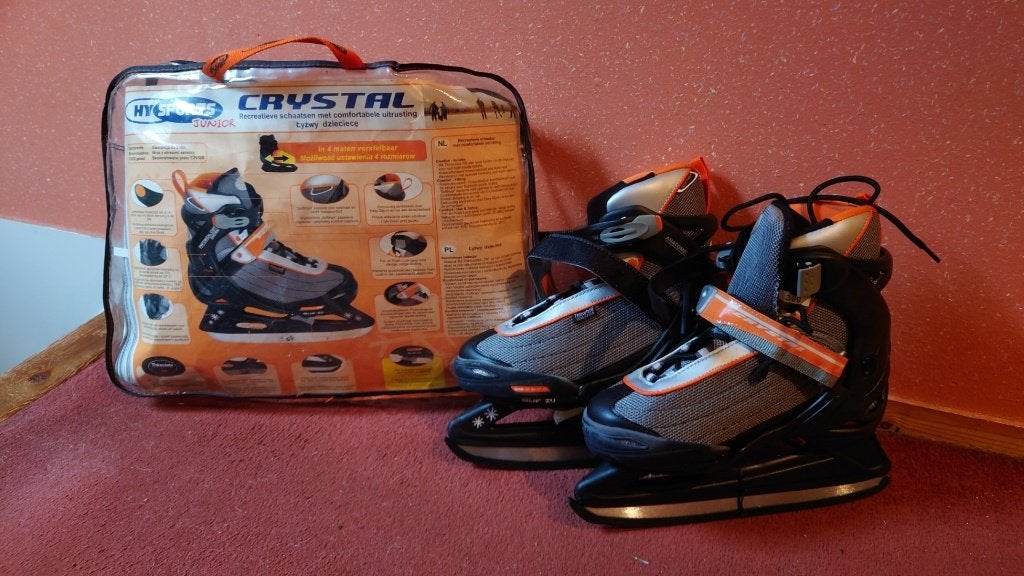 HY Sports junior schaatsen verstelbaar - Maat 35-38, Overige typen, Zo goed als nieuw, Ophalen, Overige merken