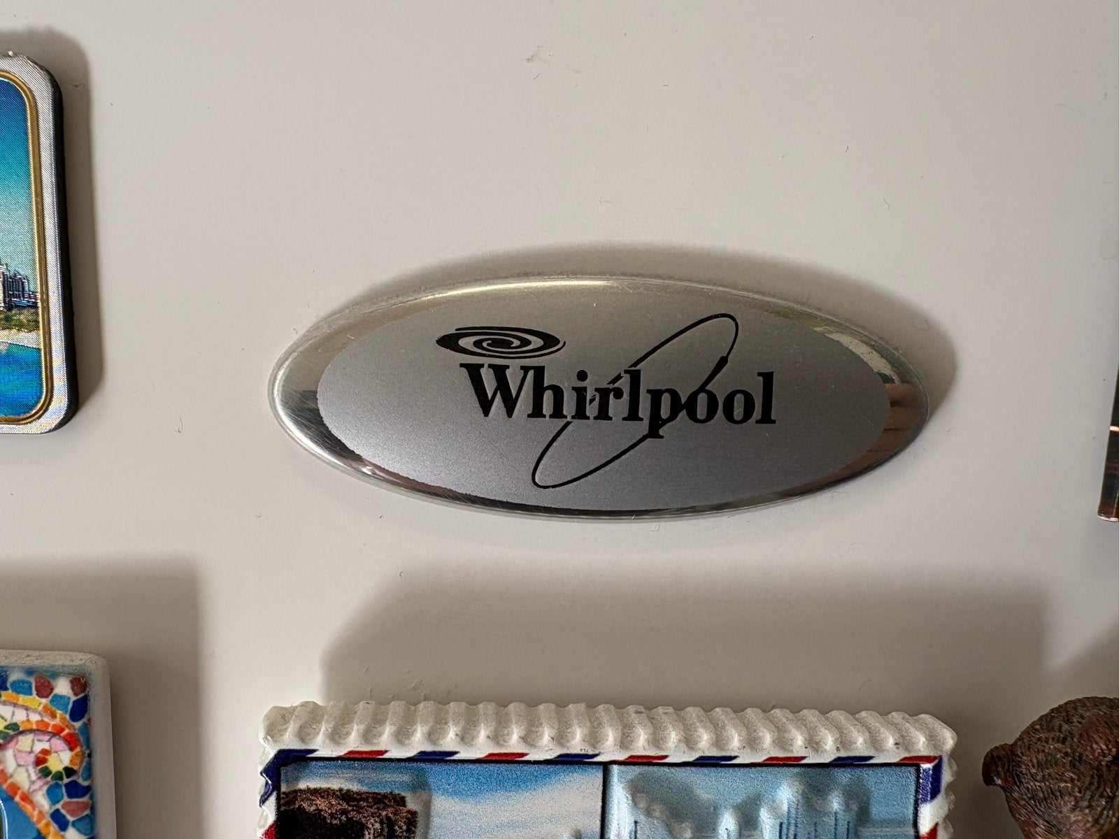 Whirlpool combi koelkast wit, werkt prima, Witgoed en Apparatuur, Gebruikt, 60 cm of meer, Met aparte vriezer, 160 cm of meer