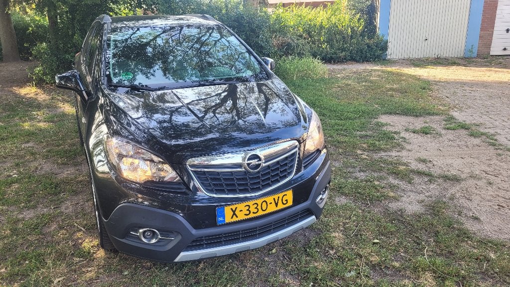 Opel Mokka 1.4 Turbo 16V S&S 103KW H6 2015 Zwart, Auto's, Opel, Voorwielaandrijving, 4 cilinders, Zwart, Leder