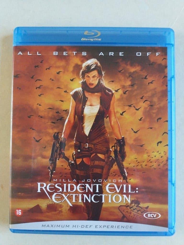 Resident Evil Extinction Bluray, Cd's en Dvd's, Horror, Engels, Vanaf 16 jaar, Nederlands