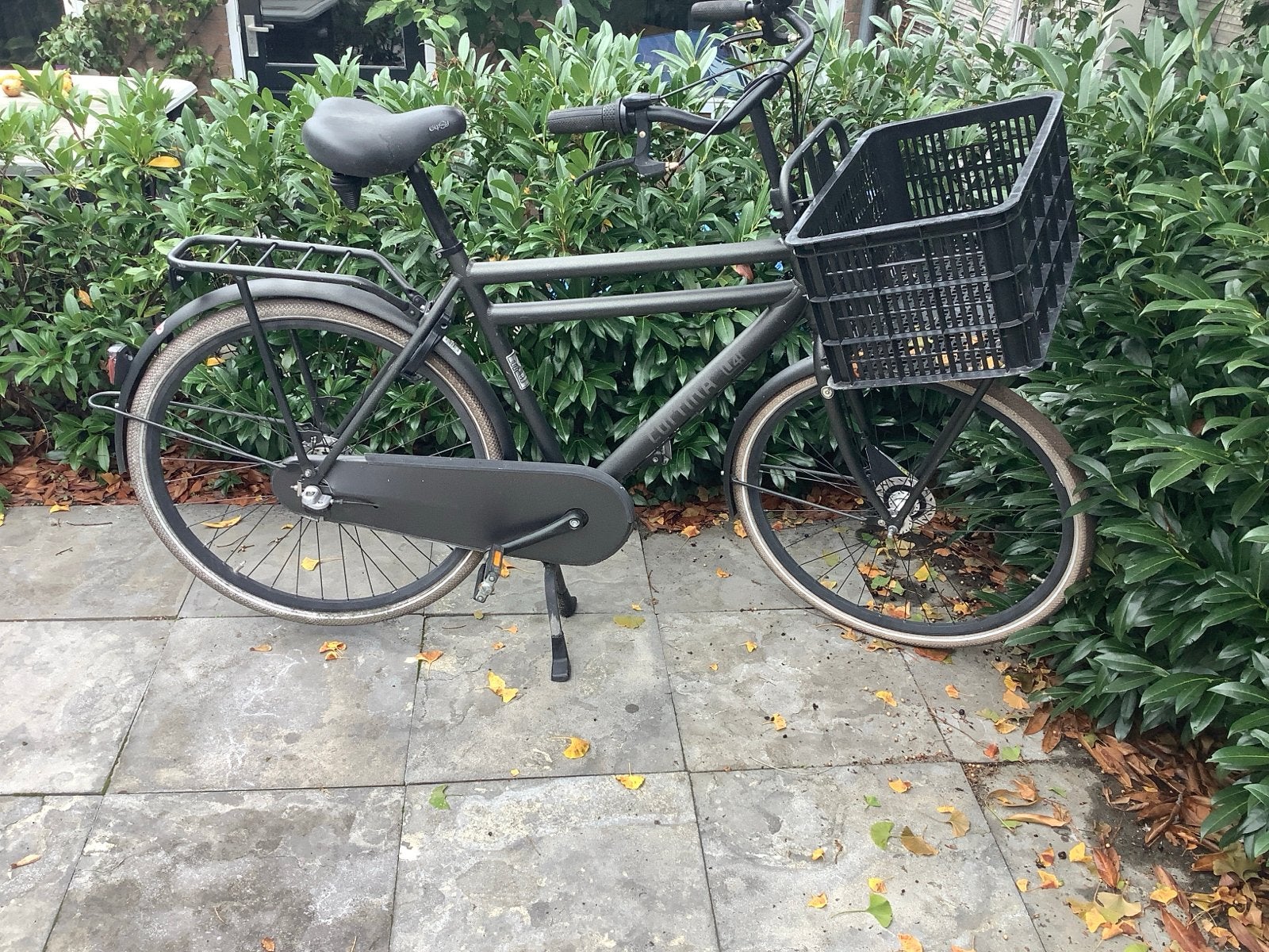 Cortina Transportfiets Heren - Zo goed als nieuw, Ophalen, Versnellingen, Zo goed als nieuw, Schijfrem
