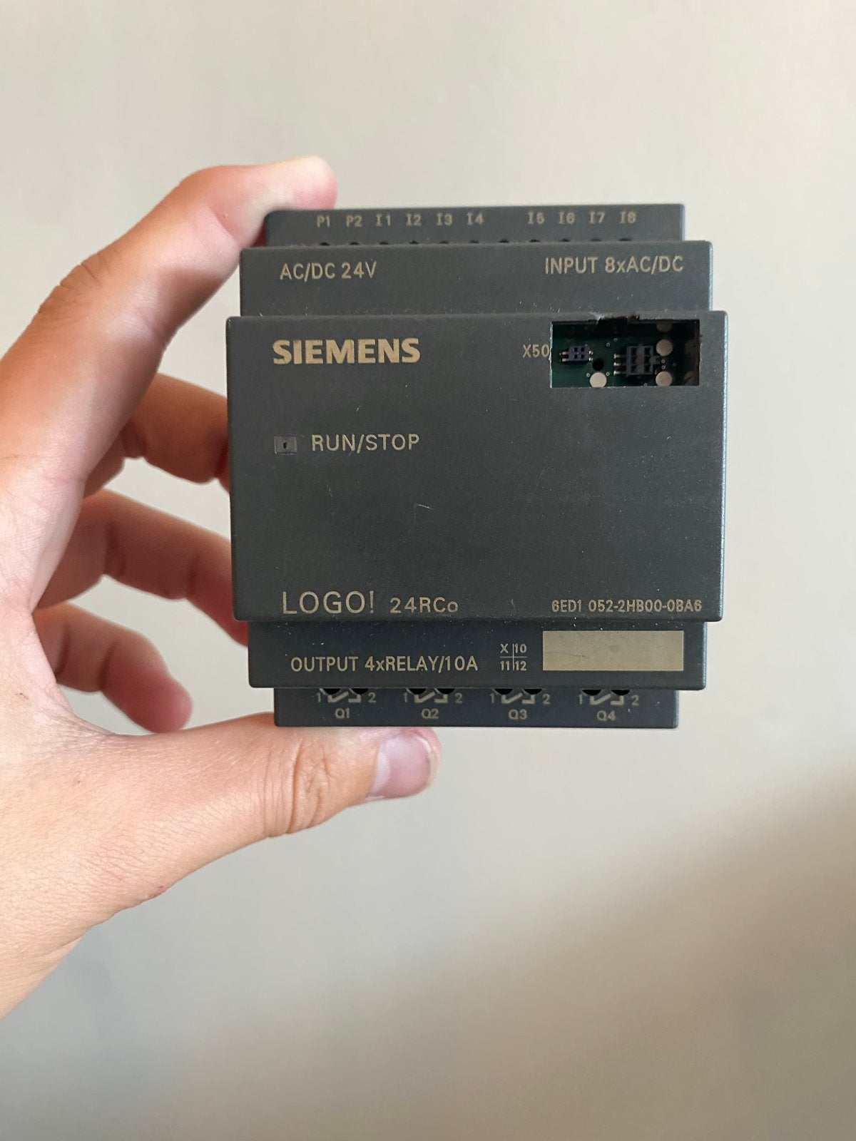 Siemens LOGO! 24RCo PLC - ongetest, Ophalen of Verzenden, Gebruikt, Siemens, Overige typen
