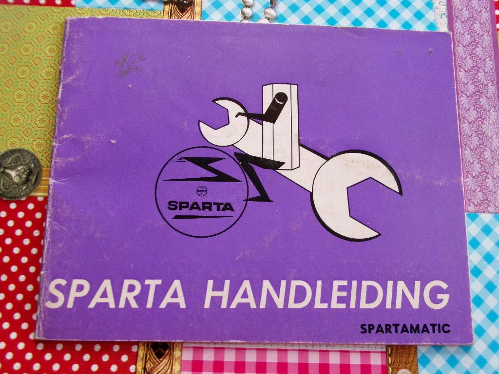 Sparta handleiding - SPARTAMATIC, Ophalen of Verzenden, Zo goed als nieuw