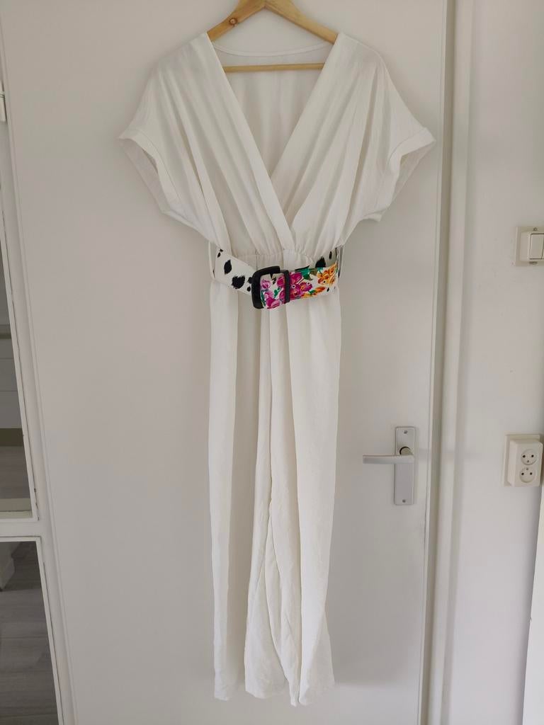 Mooie Jumpsuit met riem.  Z.g.a.n., Ophalen of Verzenden, Zo goed als nieuw