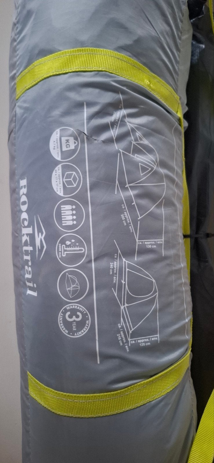 Rocktrail 2-persoons tent - Zo goed als nieuw, Ophalen