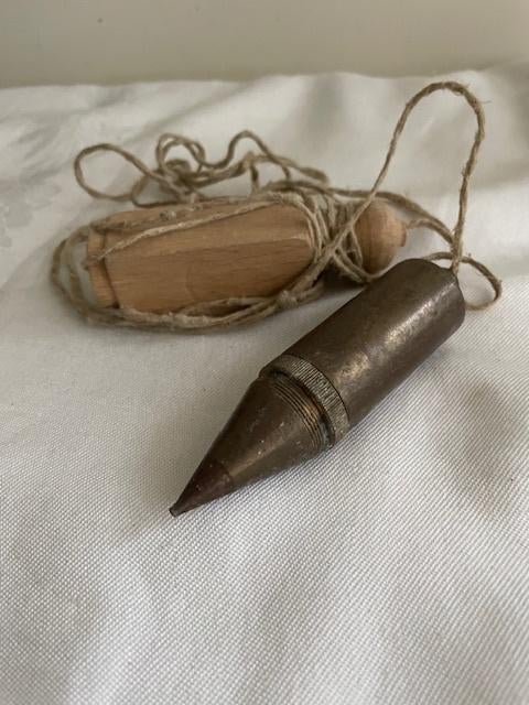 Antiek Schietlood, Ophalen of Verzenden