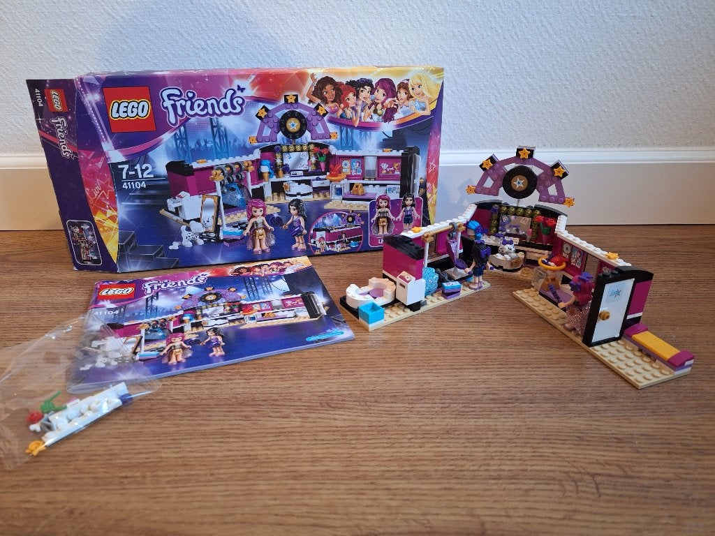 Lego friends popster kleedkamer 41104, Ophalen of Verzenden, Gebruikt