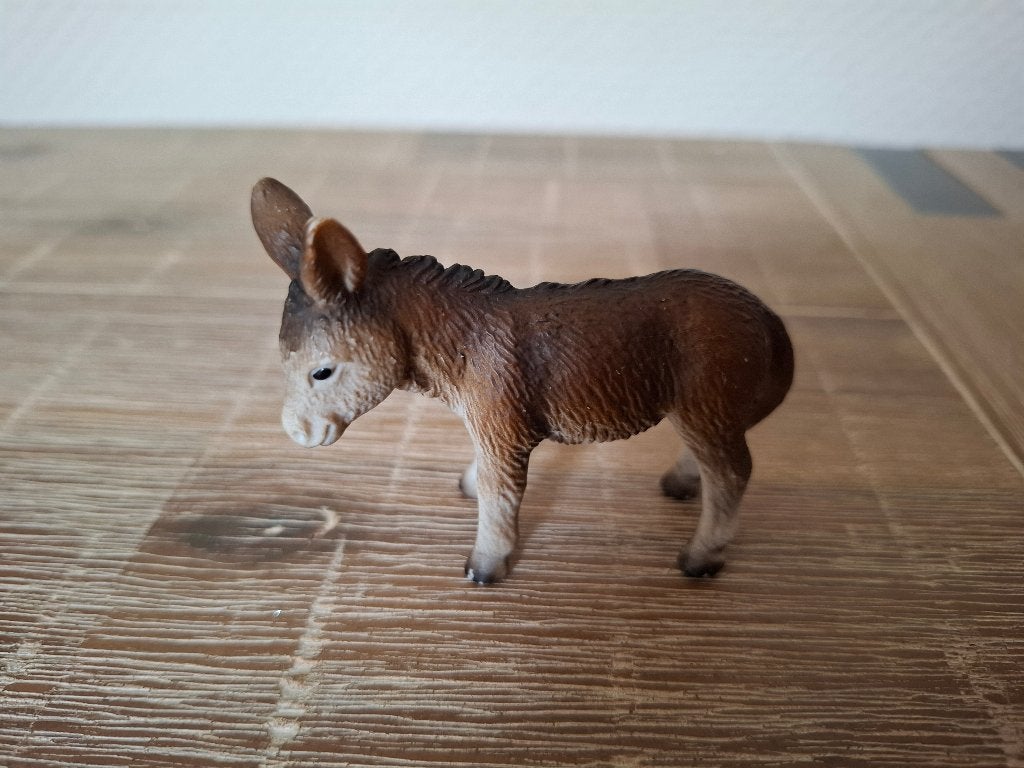 Schleich  ezel veulen uit 2002, Ophalen of Verzenden, Zo goed als nieuw