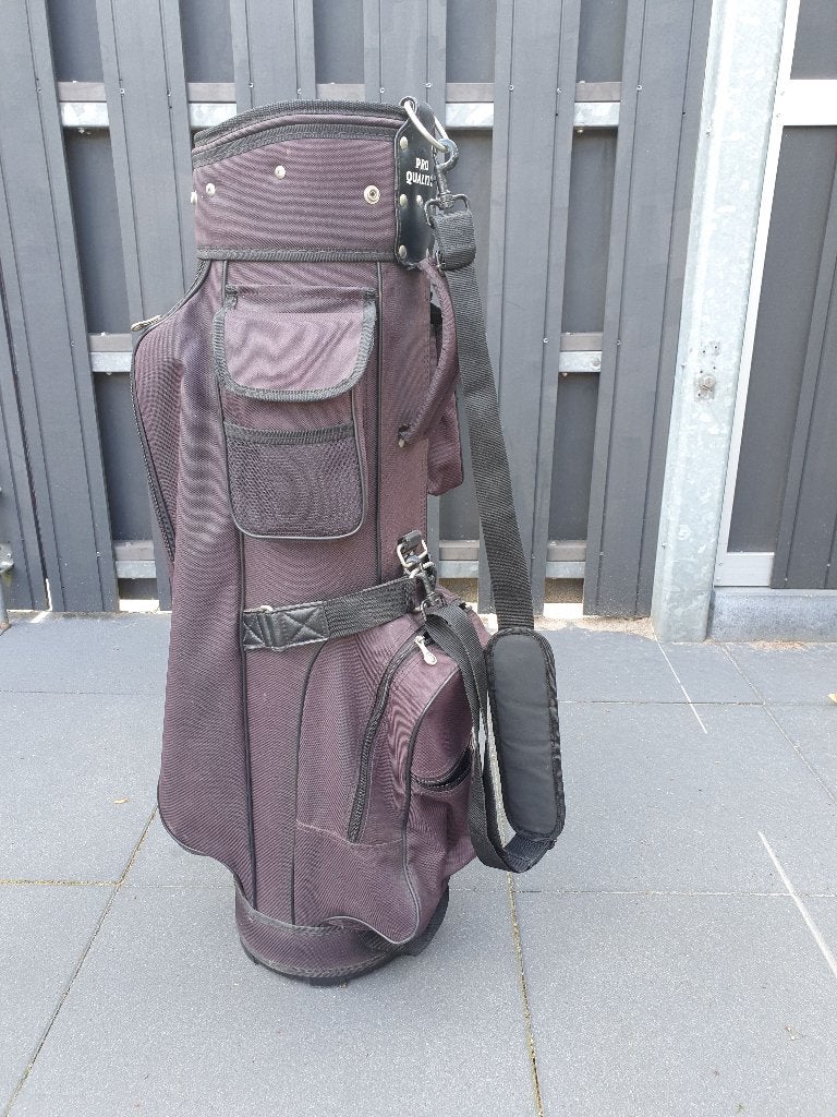 Pro Quality golftas 6-vaks met schouderband ritsen zijn goed, Ophalen of Verzenden, Gebruikt, Tas