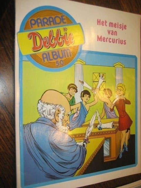 DEBBIE PARADE ALBUM 50 HET MEISJE VAN MERCURIUS, Boeken, Eén stripboek, Ophalen of Verzenden, Gelezen