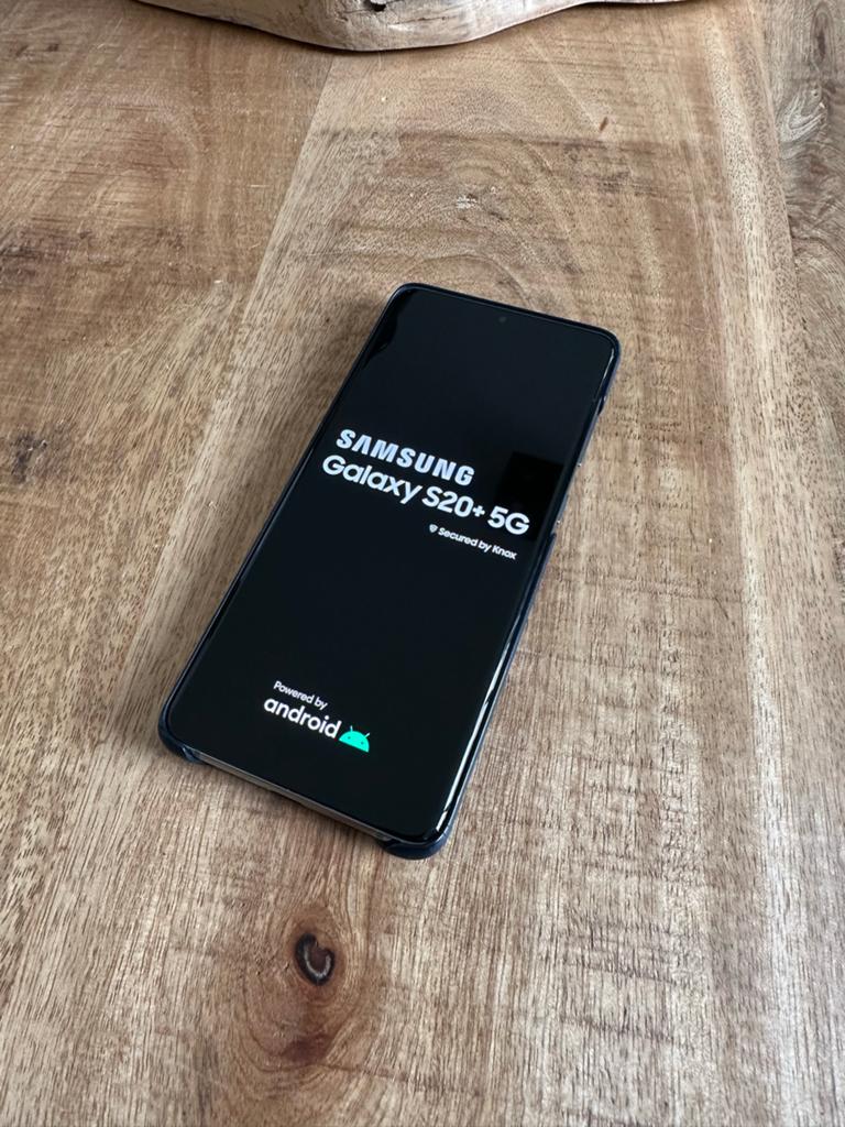 Samsung Galaxy S20+ 5G - Zo goed als nieuw, Telecommunicatie, Mobiele telefoons | Samsung, Galaxy S20, Zwart, Touchscreen, Ophalen of Verzenden