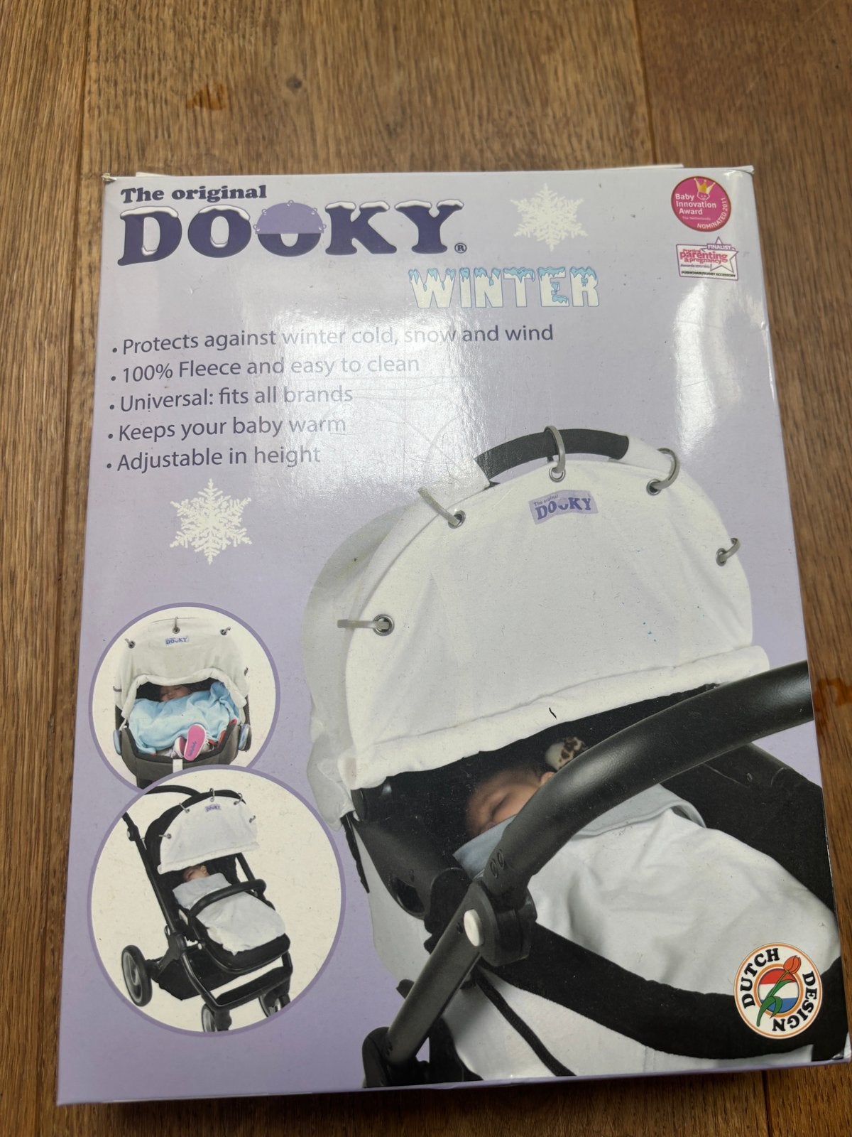 Dooky Winter Cover: Universele Bescherming voor Kinderwagen, Ophalen of Verzenden, Nieuw, Kinderwagen, Overige merken