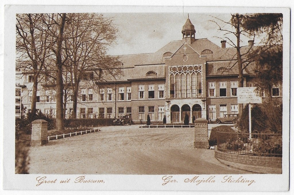 Bussum Majella Stichting Oude Ansichtkaart ( B3078 ), Ophalen of Verzenden, 1920 tot 1940, Ongelopen, Noord-Holland