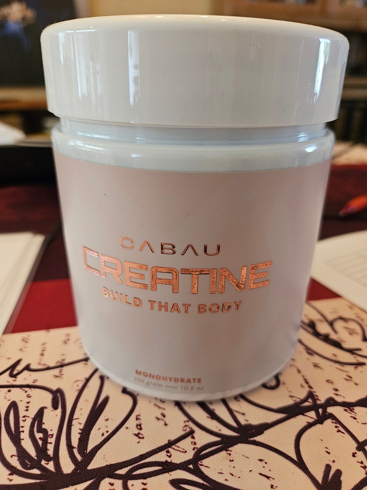Cabau Creatine Monohydraat 300g - Nieuw & Ongeopend, Sport en Fitness, Ophalen of Verzenden