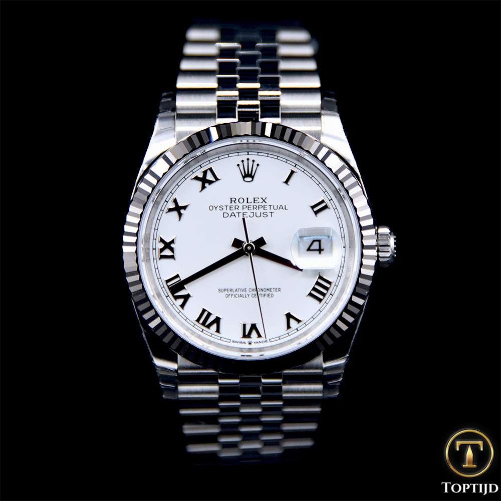 Rolex Datejust 36MM Jubilee 126234 NEW Fullset 10-2025, Staal, Rolex, Polshorloge, Nieuw
