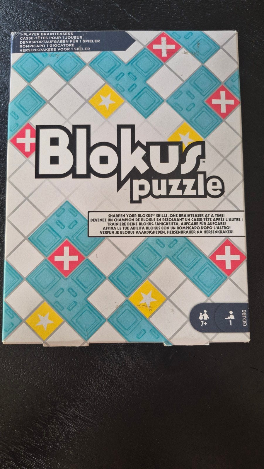 Blokus Puzzle - Hersenkraker voor 1 speler vanaf 7 jaar, Een of twee spelers, Ophalen of Verzenden, Zo goed als nieuw, Mattel Games