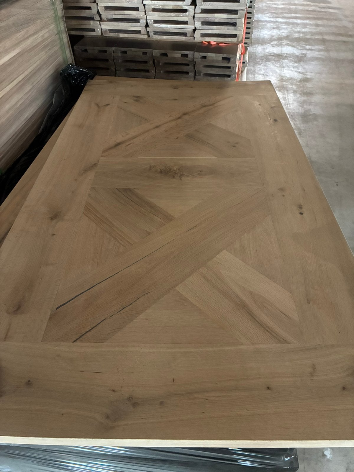 Eiken tafelblad 40mm/ lambrisering 2e sortering 100x180cm, Ophalen, Nieuw
