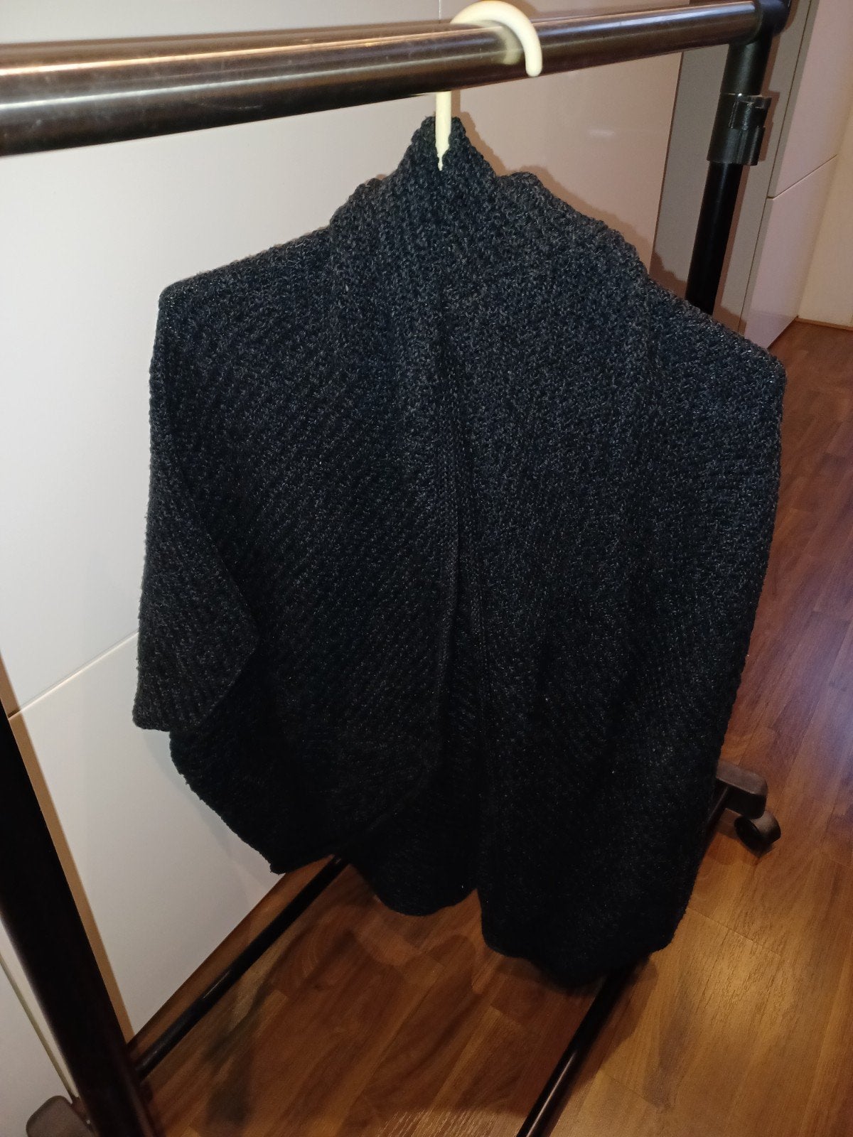 Opus Zwart Gebreid Vest - Maat M, Maat 38/40 (M), Zwart, Ophalen of Verzenden, Zo goed als nieuw