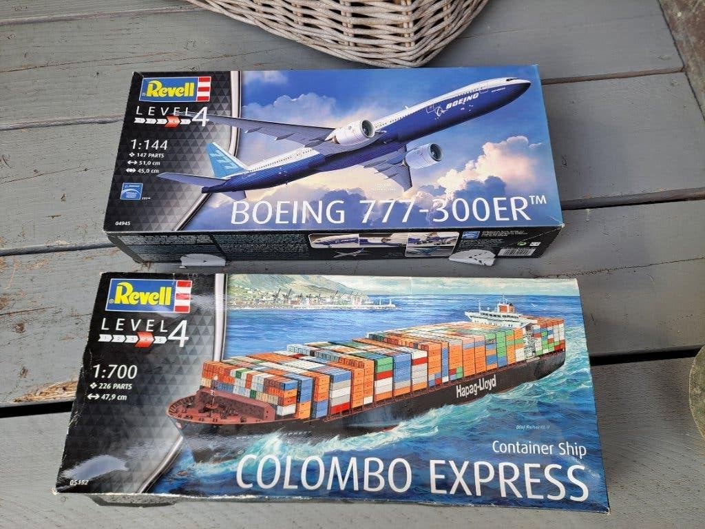Revell bouwdozen,  Titanic  , containerschip, Boeing, Auto, Revell, Groter dan 1:32, Nieuw
