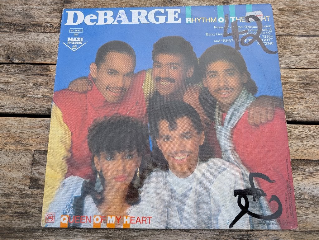 Maxi single - DeBarge - Rhythm of the night, Ophalen of Verzenden, Zo goed als nieuw, R&B en Soul