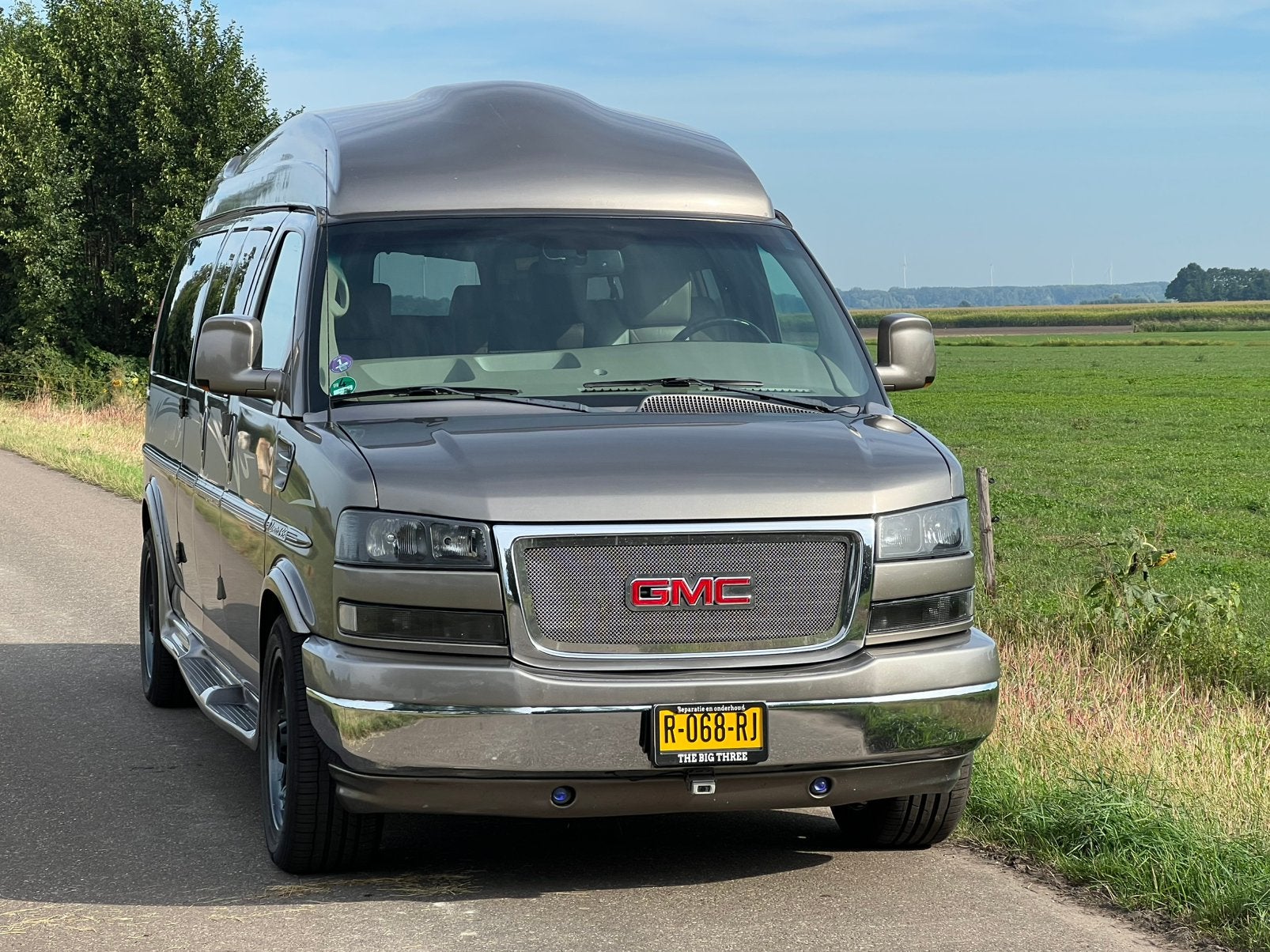 2011 The Ultimate Long Wheeler GMC Savana   CAMPER LPG, Auto's, Automaat, Achterwielaandrijving, Leder, Bedrijf