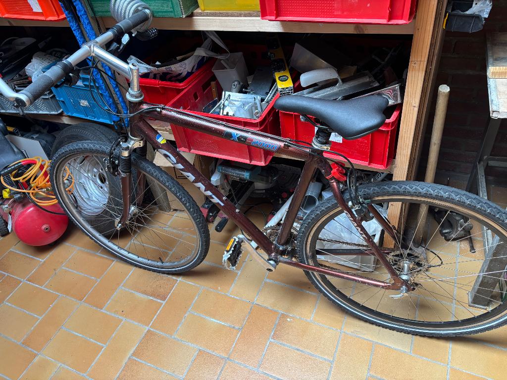 Giant x cross 2000, Fietsen en Brommers, Ophalen, Gebruikt, 57 cm of meer, Hardtail