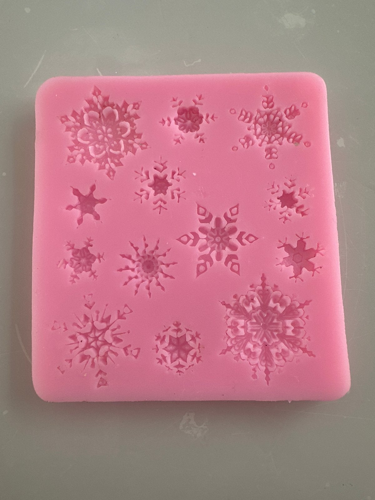 Siliconen mal sneeuwvlokken voor decoratie, Ophalen of Verzenden, Nieuw, Taarten of Cupcakes, Versiering