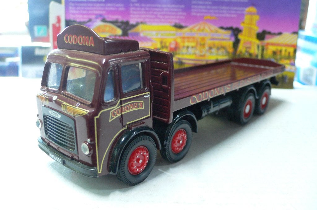 leyland 8 asser John codona kermistruck - corgi 1/50-, Hobby en Vrije tijd, Modelauto's | 1:50, Nieuw, Bus of Vrachtwagen, Corgi
