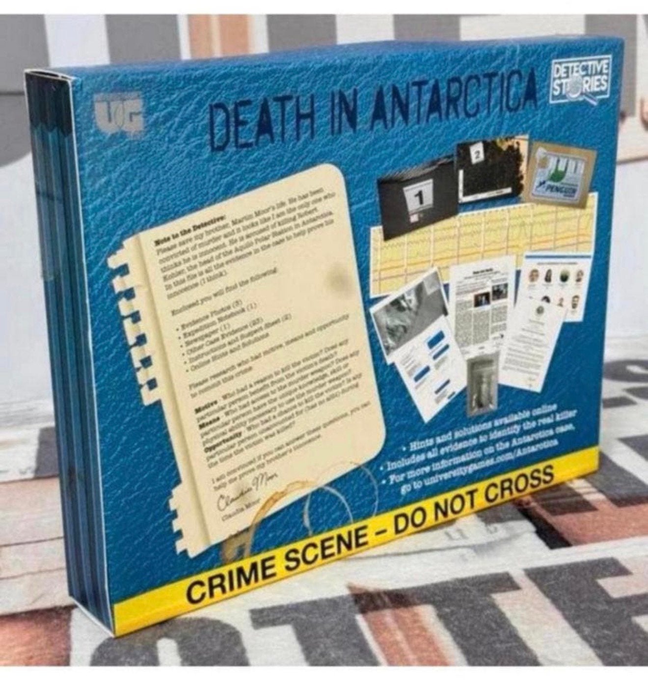 Murder Mystery Party Case Files Death Antarctica Detective, Nieuw, M, Ophalen of Verzenden, M