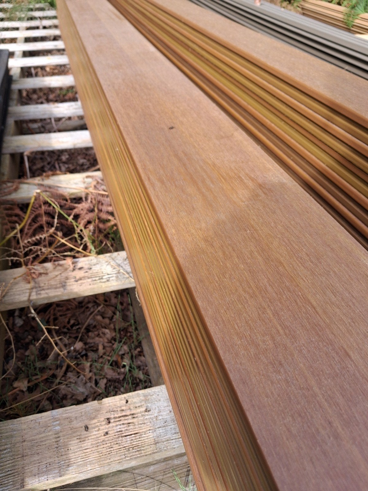 partij fiberdeck massieve composiet vlonderplanken, Tuin en Terras, Ophalen, Nieuw, Composiet
