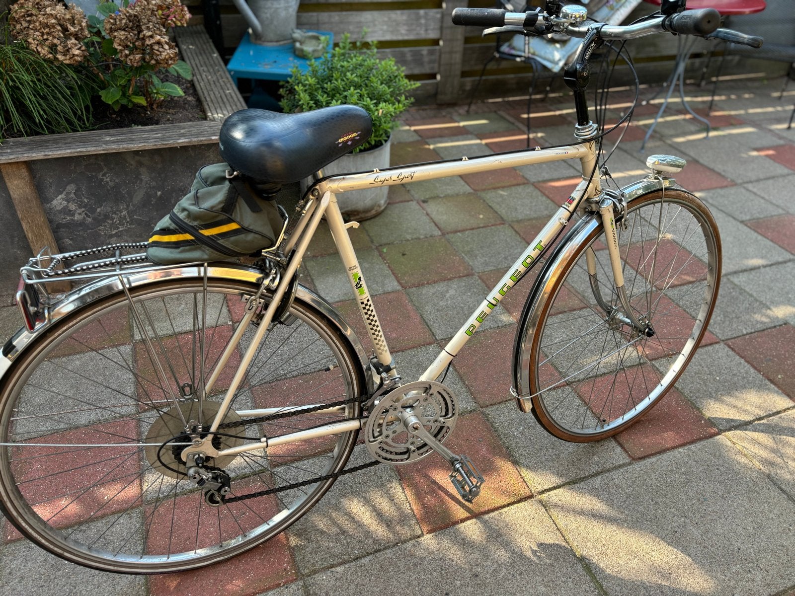 Peugeot vintage fiets, goede staat, circa 1980, Fietsen en Brommers, Gebruikt, Velgrem, Ophalen, Overige merken
