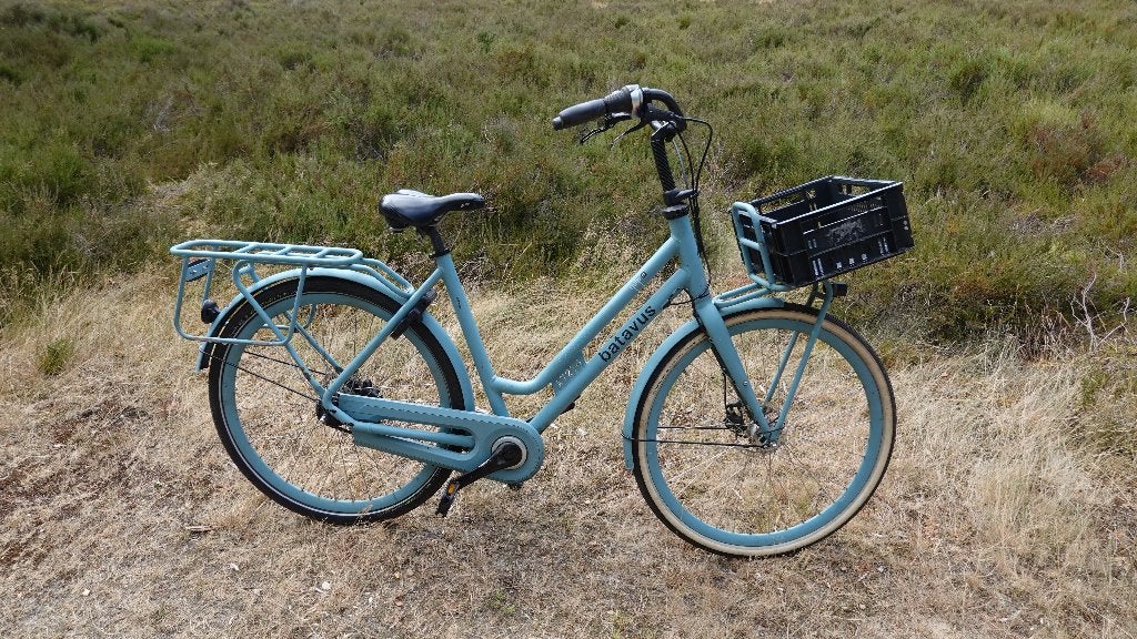 Batavus Quip Extra Cargo damesfiets blauw, Fietsen en Brommers, Ophalen, Gebruikt, 47 tot 50 cm, Batavus