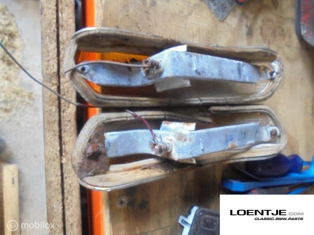 italtiaanse witte knipperlichten bmw 02 1502 1602 1802 2002, Gebruikt, Ophalen of Verzenden, BMW, BMW