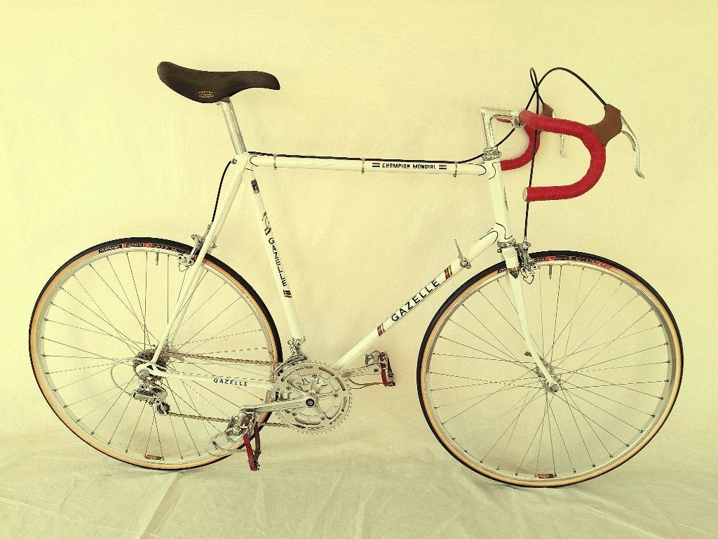 Gazelle Champion Mondial '75 Dura Ace, Ophalen of Verzenden, Zo goed als nieuw, 61 tot 65 cm, Gazelle