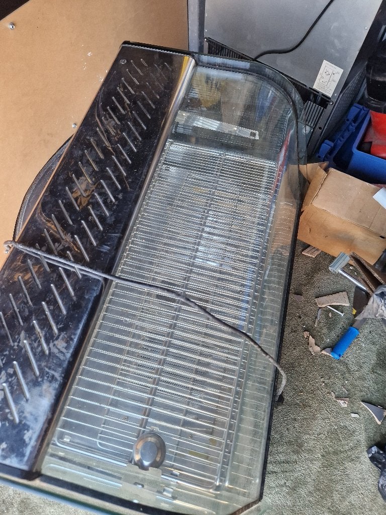 warmhoud vitrine horeca, Ophalen, Zo goed als nieuw