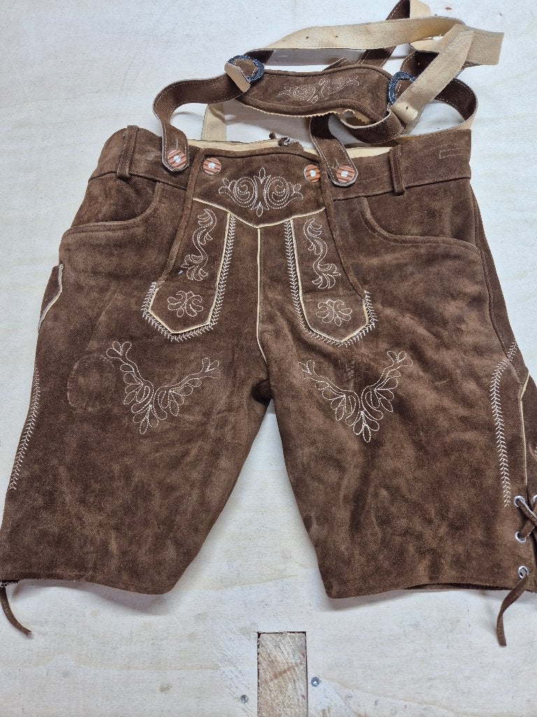 Lederhosen Oktoberfeest, maat 50, Maat 48/50 (M), Ophalen of Verzenden, Overige thema's, Wilbers & Wilbers