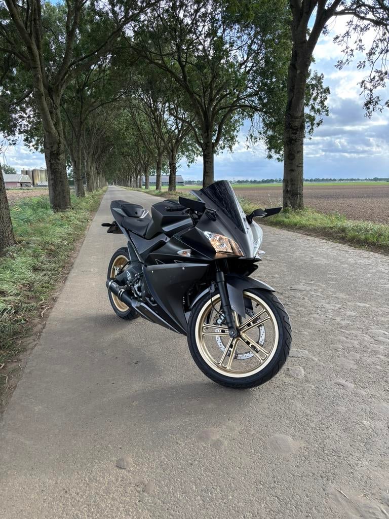 Yamaha yzf r125 blok gereviseerd, Ophalen