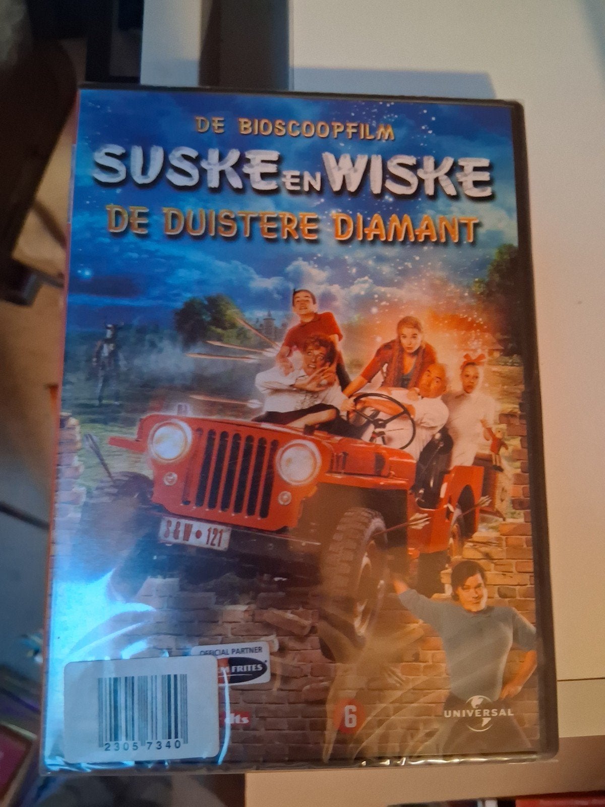 Suske en Wiske: De Duistere Diamant (DVD) - Nieuw, Avontuur, Nederlands, Vanaf 6 jaar, Nieuw in verpakking
