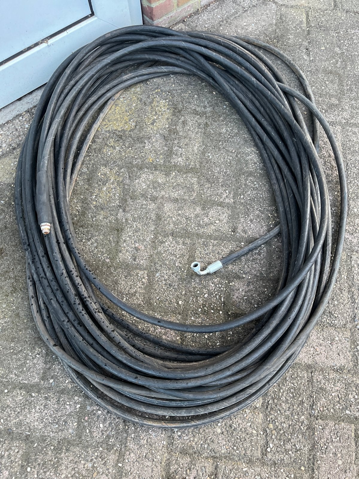 50 meter hogedruk slang voor hogedrukreiniger, Ophalen, Gebruikt