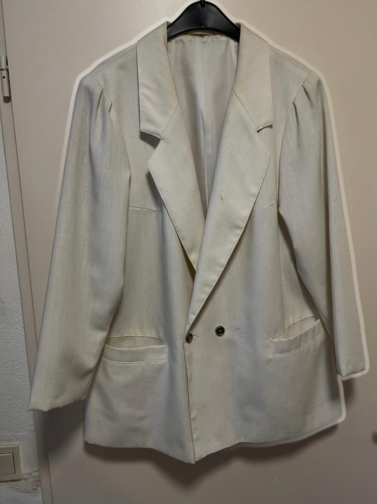 Witte  blazer. Maat 42.  Merk, Kostuum of Pak, Wit, Maat 42/44 (L), Ophalen of Verzenden