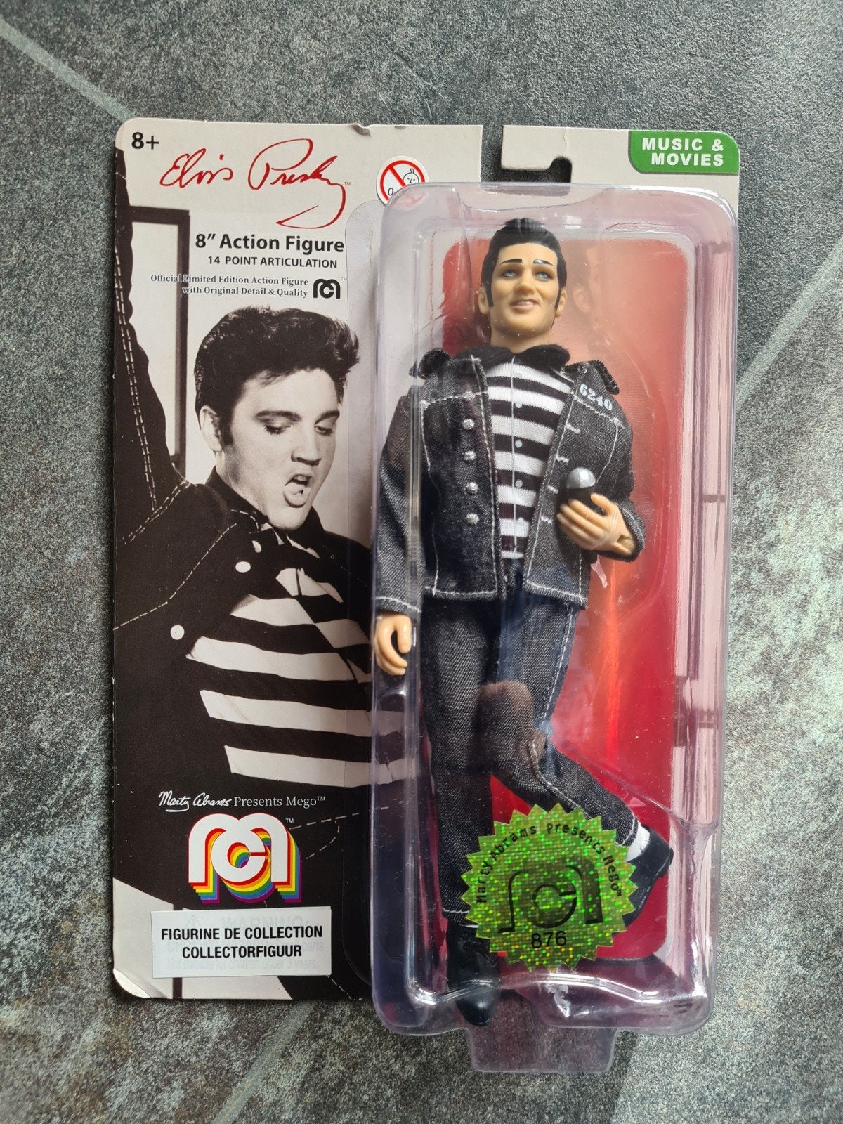 Elvis Presley Pop Mego Actiefiguur - Nieuw in Verpakking, Ophalen of Verzenden