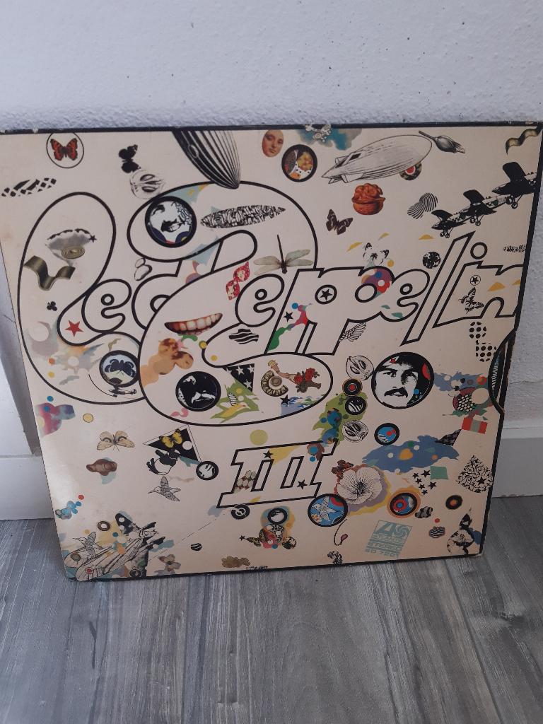 Led Zeppelin 3 (Led Zeppelin III), Gebruikt, Inclusief binnenhoes, Ophalen of Verzenden, 1970 - 1979