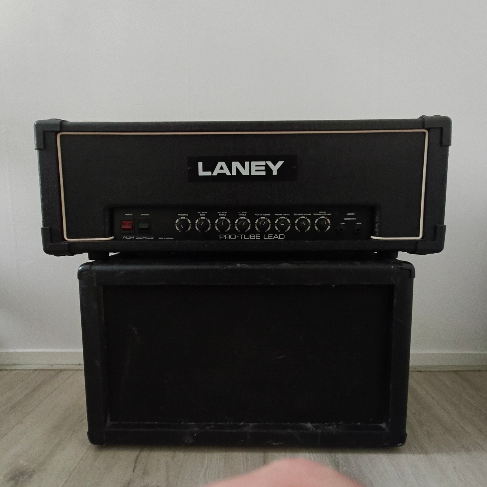 Laney Pro-Tube Lead 100 Watt Gitaarversterker Top, Muziek en Instrumenten, Ophalen, Gebruikt, Gitaar, 100 watt of meer