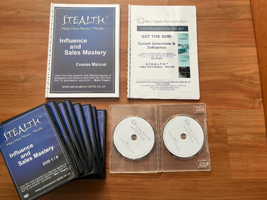Marc Hogan STEALTH Sales Training - 10 DVDs Compleet, Boeken, Ophalen of Verzenden, Zo goed als nieuw, Marc Hogan