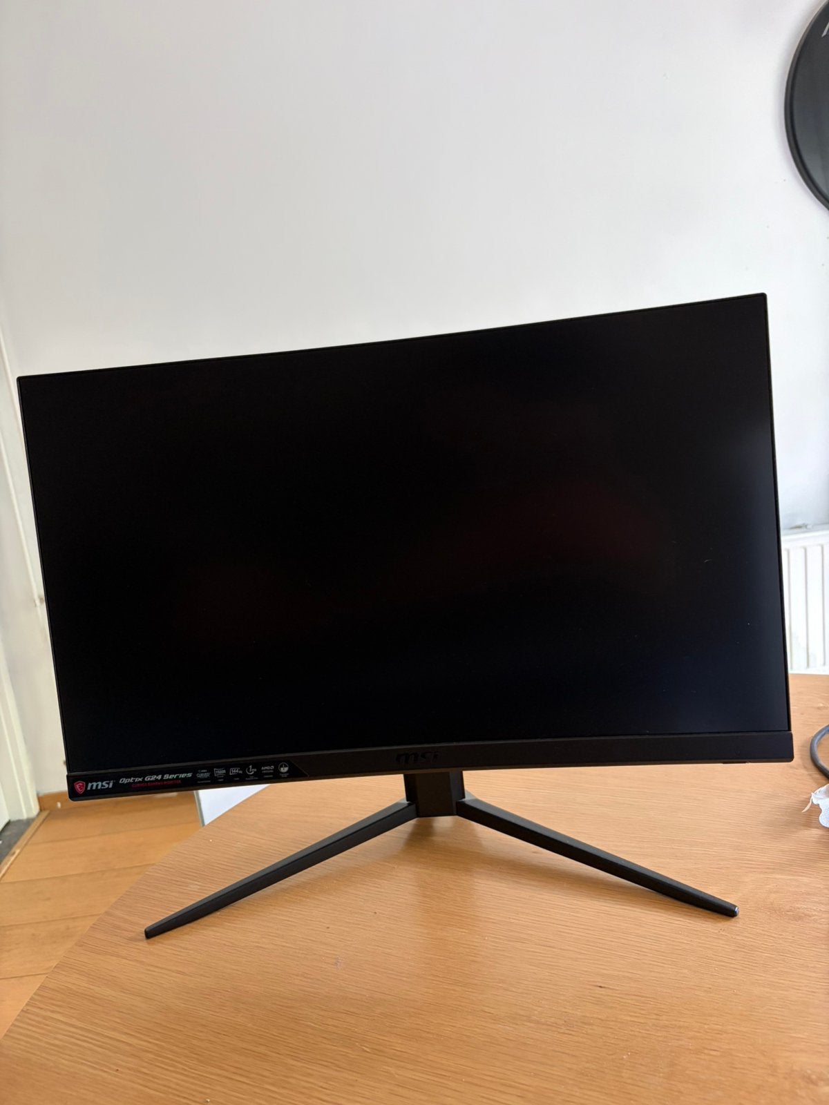 MSI G24 144hz Curved Monitor, Computers en Software, Monitoren, Ophalen, Zo goed als nieuw, Full HD, Curved