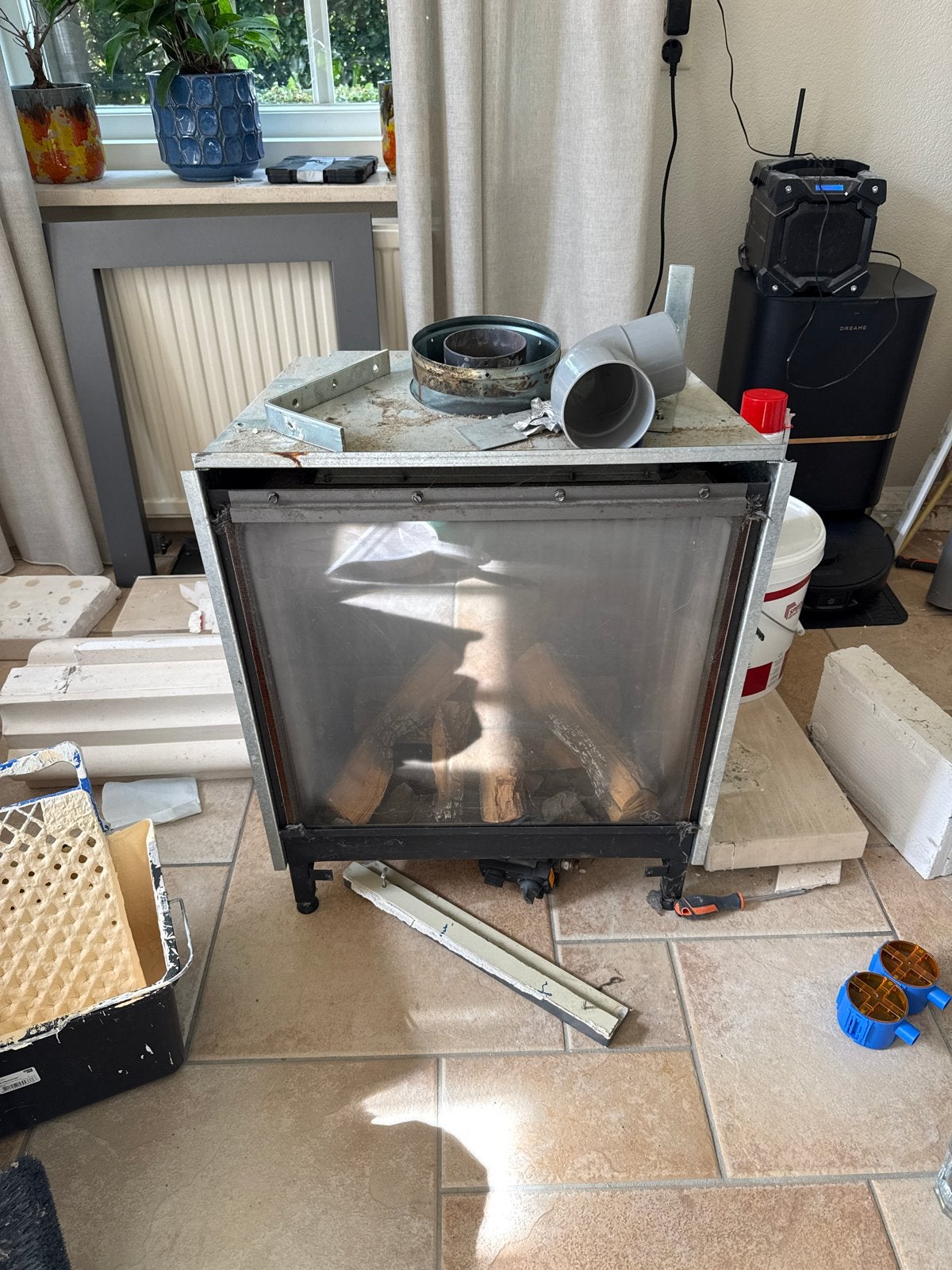 Gashaard te koop - Gebruikt maar functioneel, Ophalen of Verzenden, Gebruikt, Inbouwhaard, Gashaard