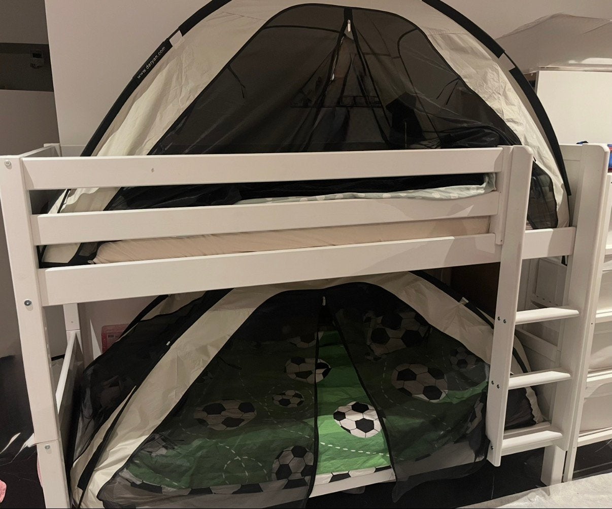 Stapelbed JIP, Ophalen, 90 cm, Tweepersoons, Zo goed als nieuw