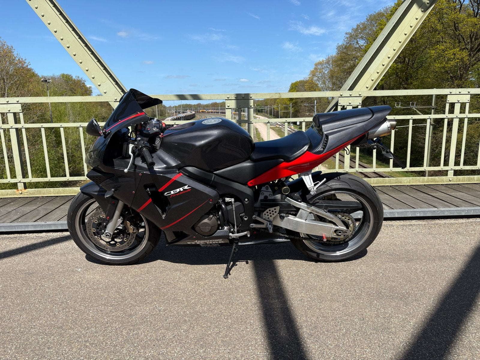 Honda CBR 600 RR 2003 PC37 Carbon - Leovinci SBK, Sportuitlaat, Motorrijbewijs A, Gebruikt, Super Sport