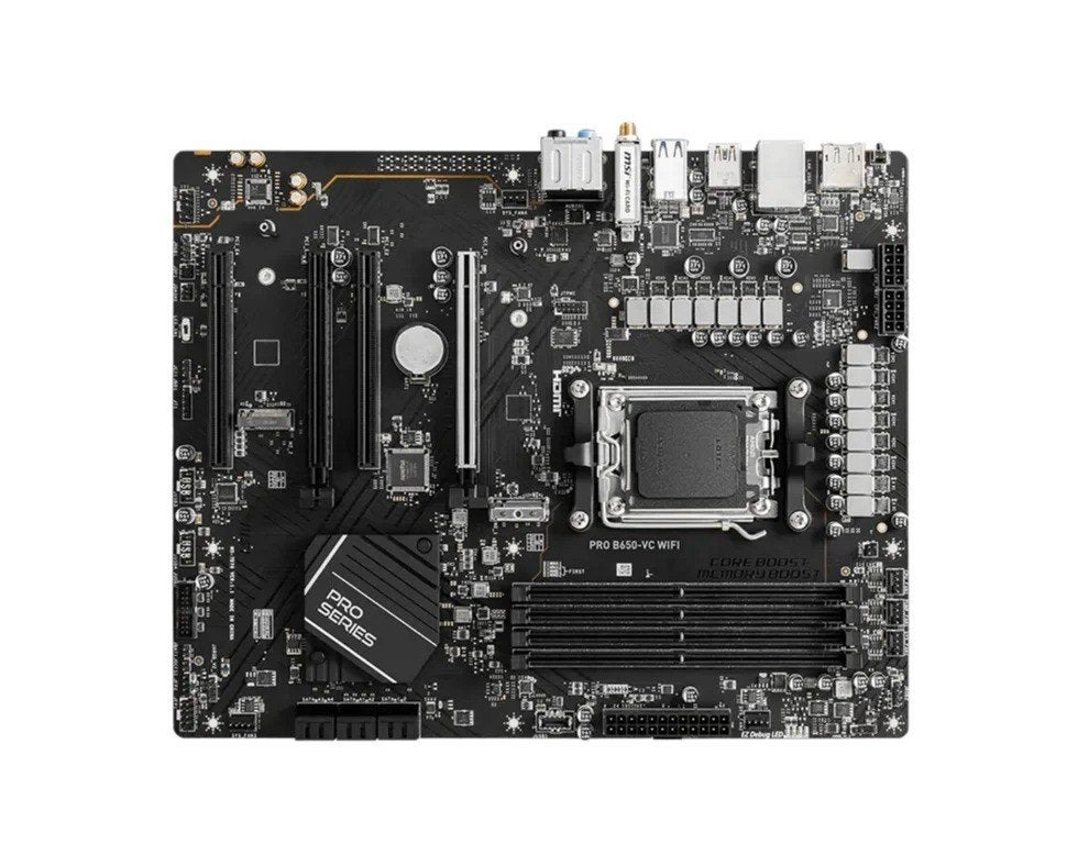MSI PRO B650-VC WIFI  Moederbord met Socket AM5, Computers en Software, Ophalen of Verzenden, Gebruikt, DDR4